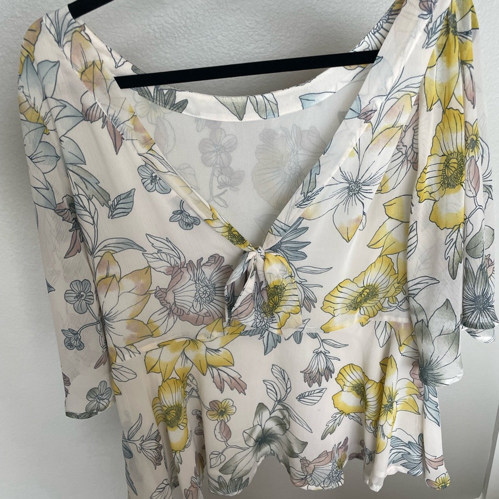 Cashmere and Cupcakes peplum top
